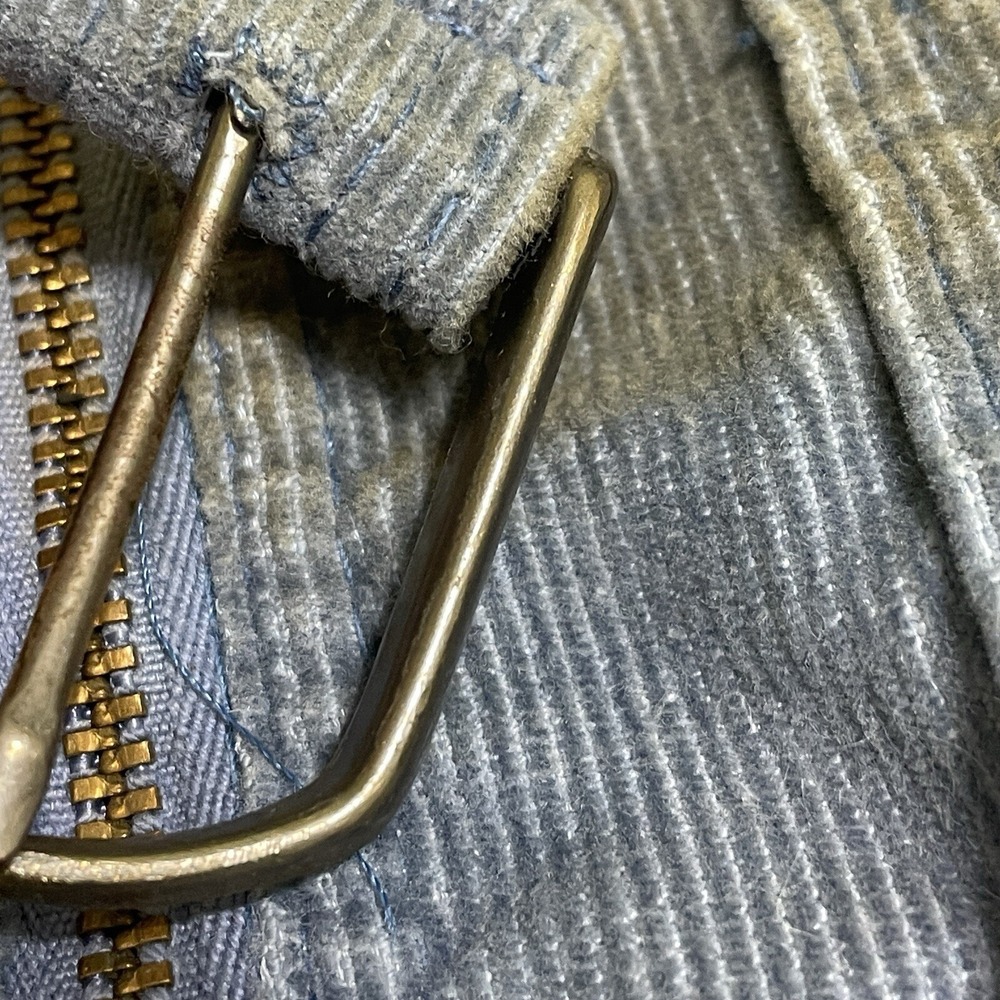 Vintage Blue Corduroy‎ Jumpsuit made in USA 70s Bell bottoms FARAH 4T? Toddler - Picture 10 of 16